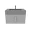 Castello Usa Nile 30-inch Gray Vanity Set with Gray Top and Brushed Nickel Handles CB-MC-30G-BN-2053-GR - alternate 3